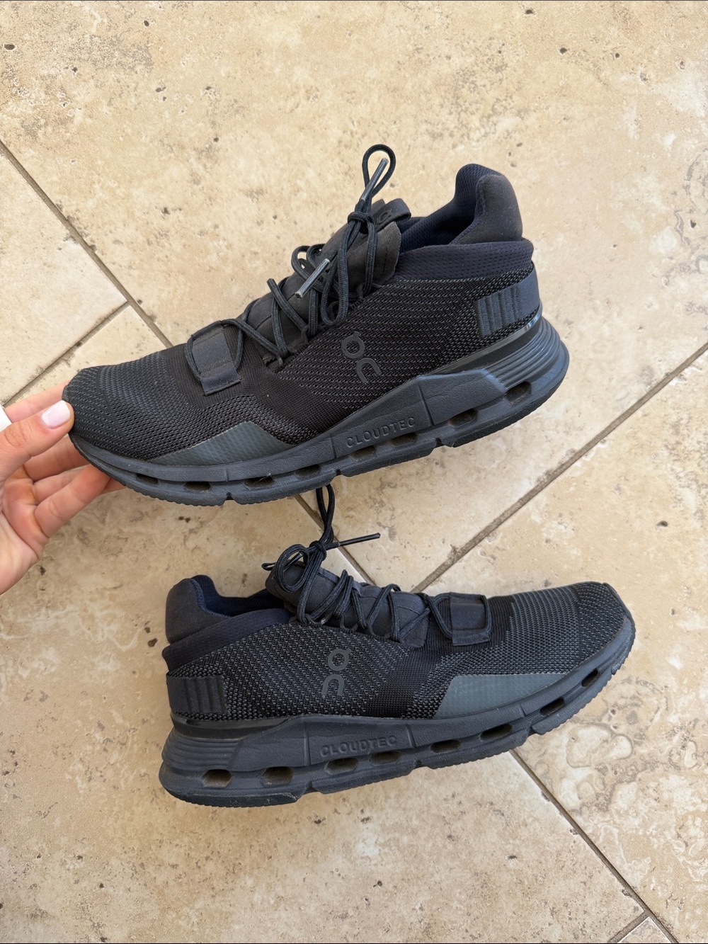 On Running women’s CloudTec All-Black Running Shoes